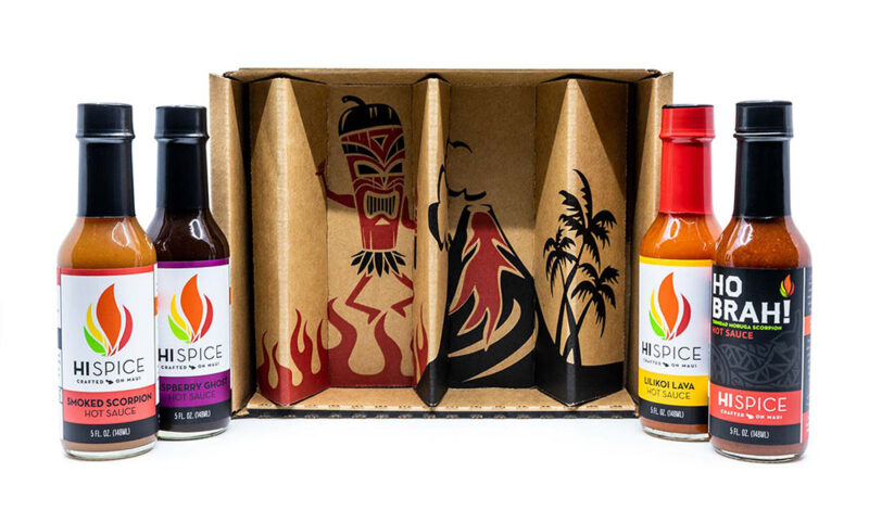 HI Spice Shipping Boxes Designed by Aloha Growers