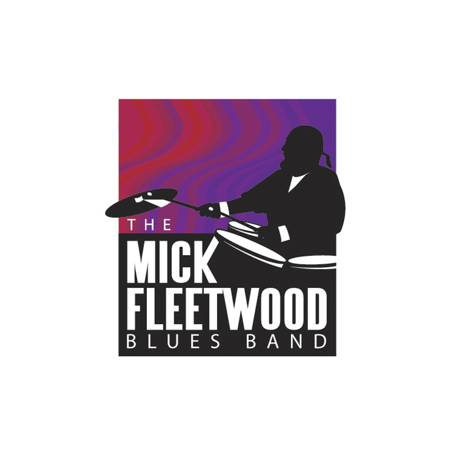 Mick Fleetwood Blues Band Logo Design