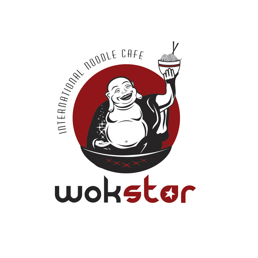 Wokstar Logo Design