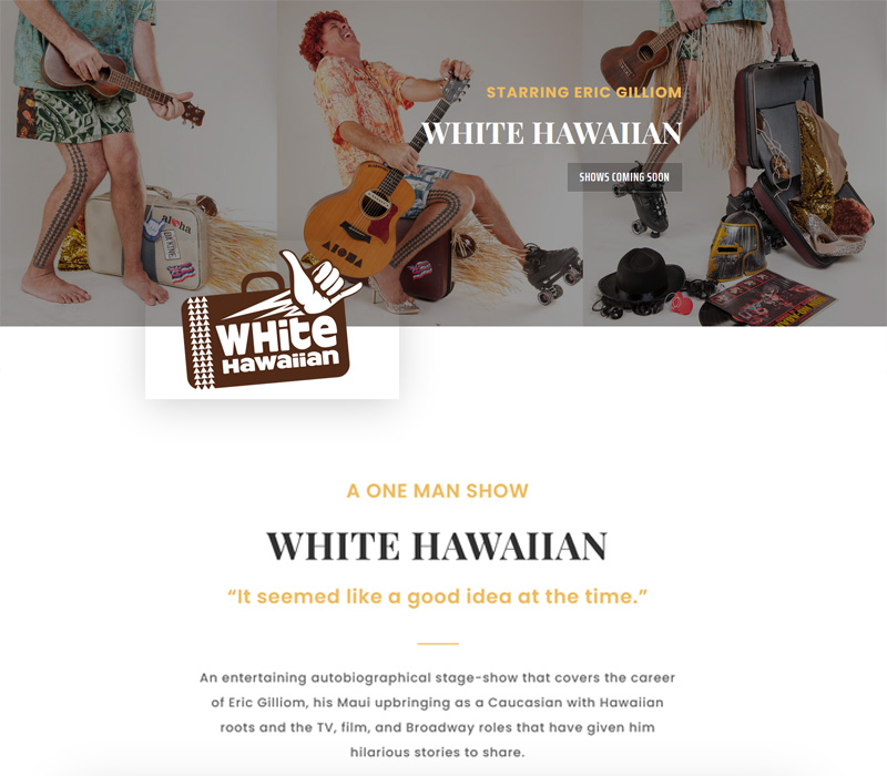 WhiteHawaiian.com Designed by Aloha Growers