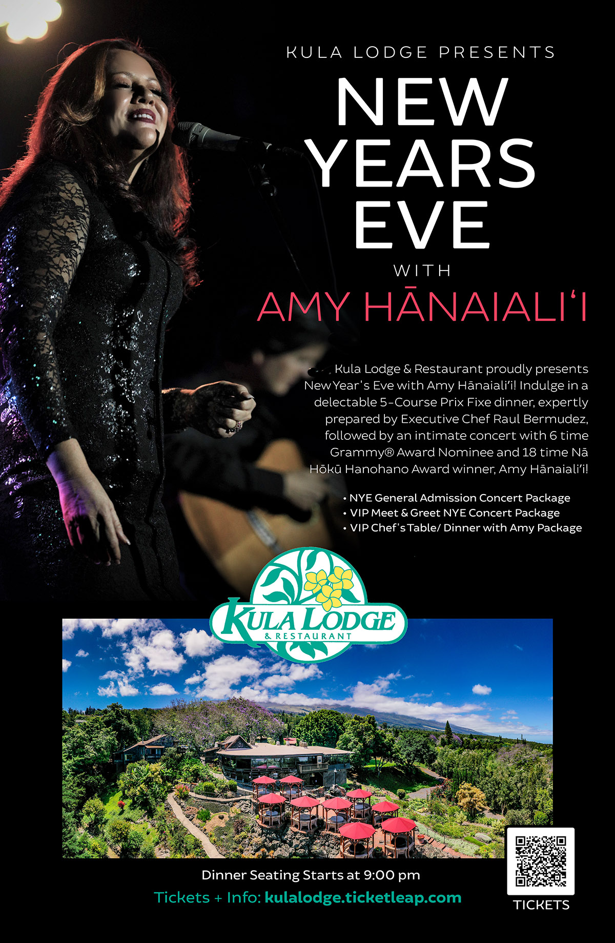 New Year's Eve with Amy Hānaiali'i