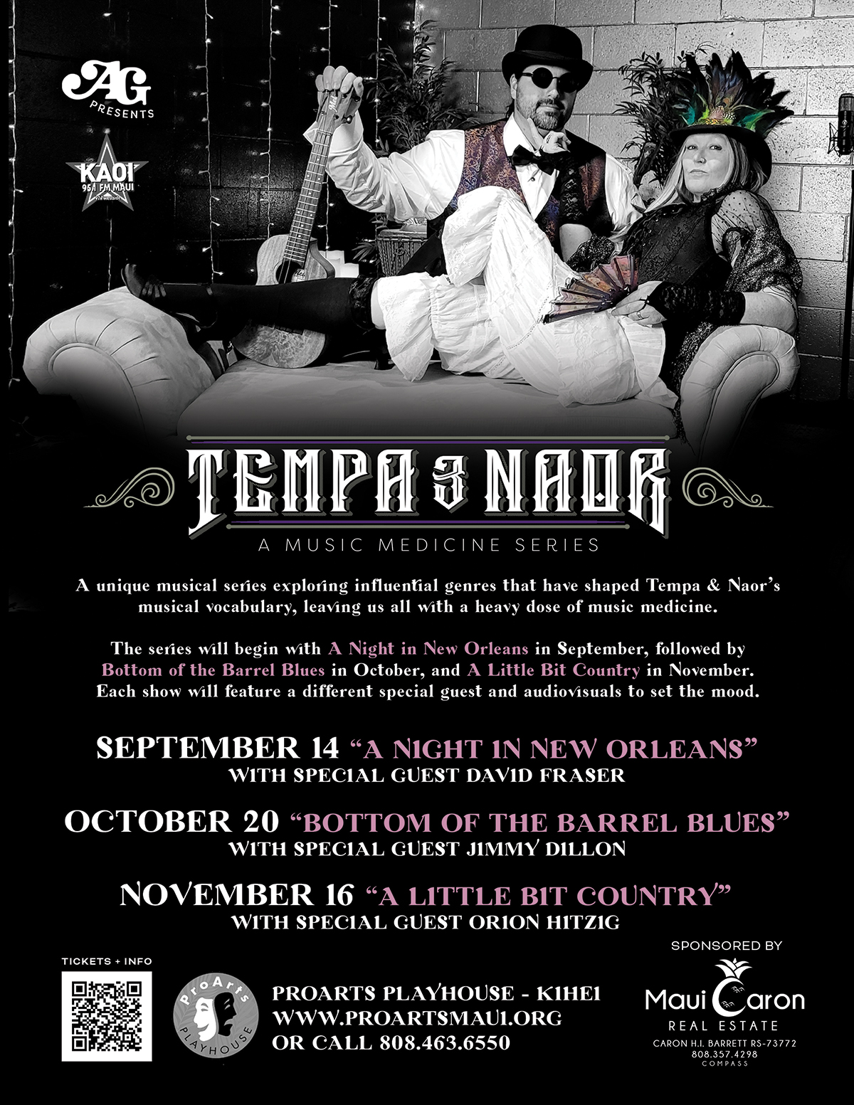 Tempa & Naor ProArts Playhouse Music Medicine Series