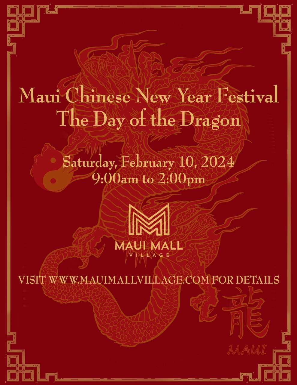 2024 Maui Chinese New Year Festival - Maui Mall