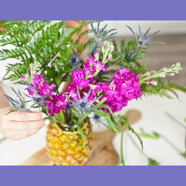 Maui Farm Events - Pineapple Flower Arrangement Workshop