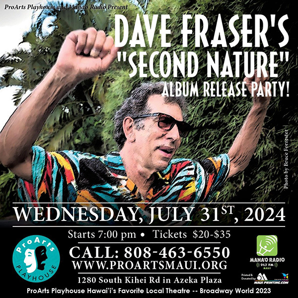 David Fraser at ProArts Playhouse July 2024