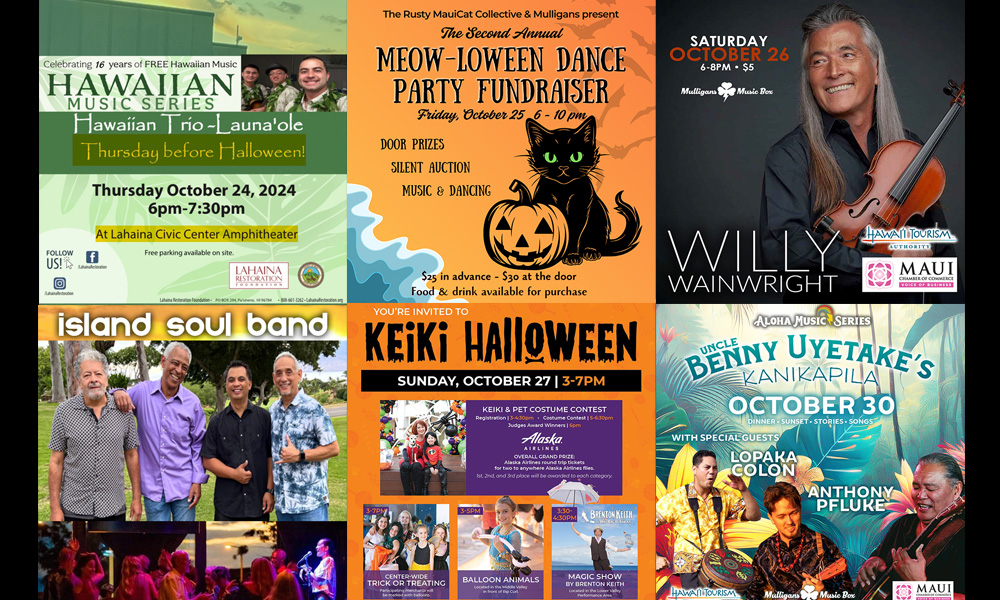 Maui’s Top 10 Things To Do Oct 23, 2024 – Oct 30, 2024