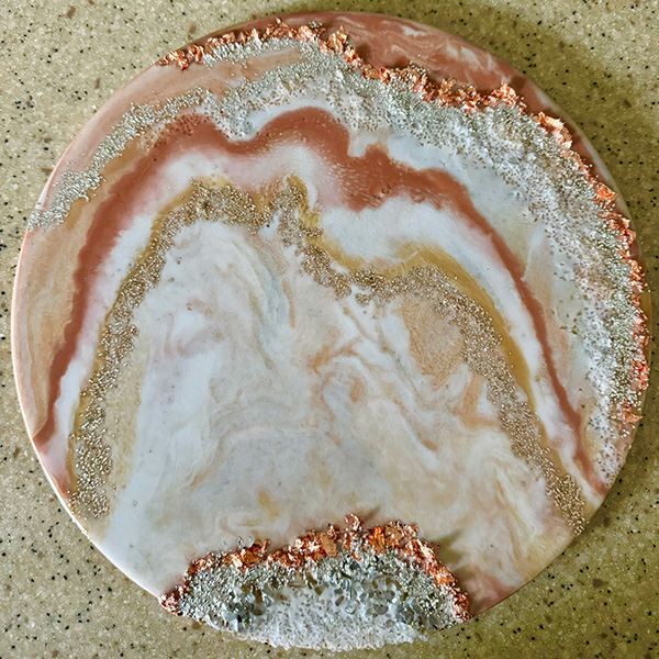 Geode Interior Painting - Yulia Maui Art