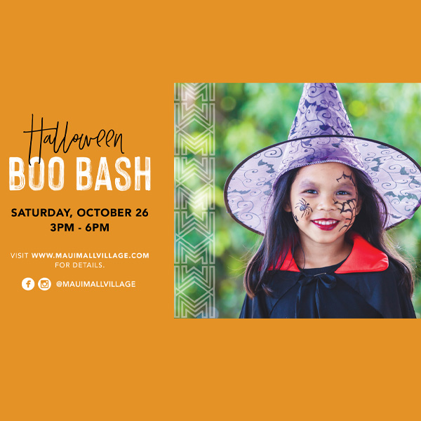 Halloween Boo Bash - Maui Mall Village