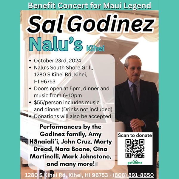 Sal Godinez - Oct 23rd Nalu's Benefit