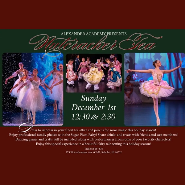 1st Annual Nutcracker Tea Party