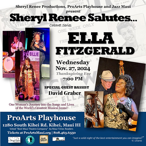 Sheryl Renee Salutes: Ella Fitzgerald at ProArts Playhouse