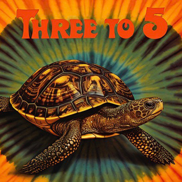 Threeto5 Organ Trio Black Fri-dye