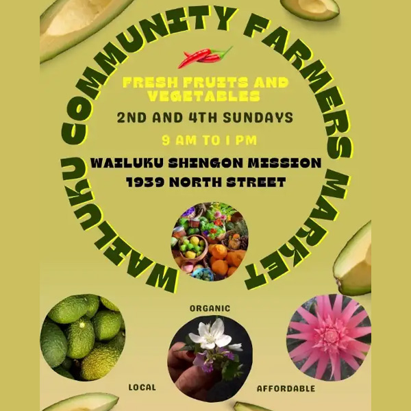 Wailuku Community Farmers Market