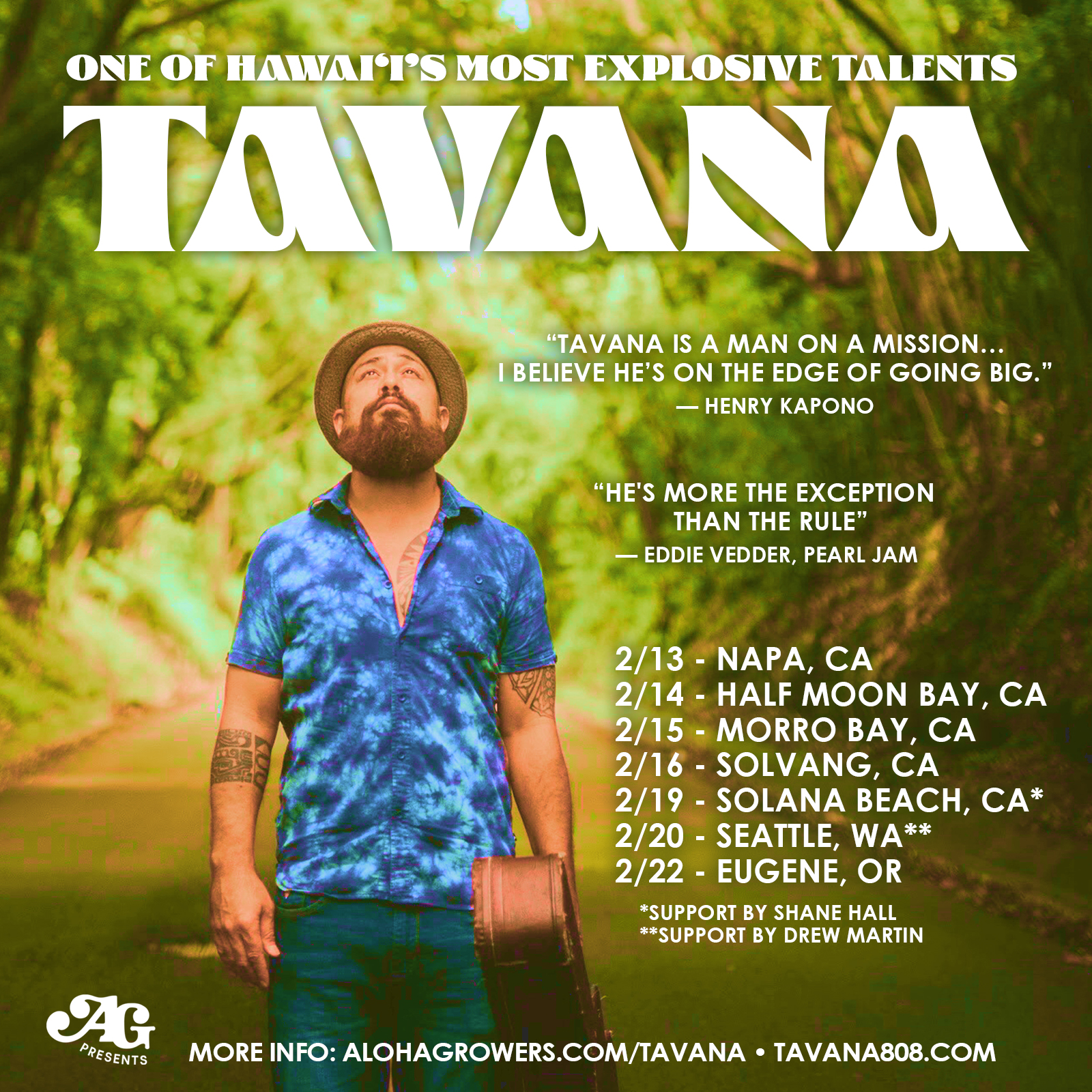 TAVANA WESTCOAST 2025 Tour