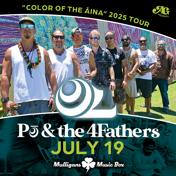 Pō and the 4Fathers Mulligans Maui