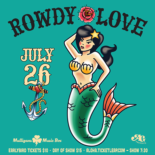 Rowdy Love Live at Mulligans On The Blue