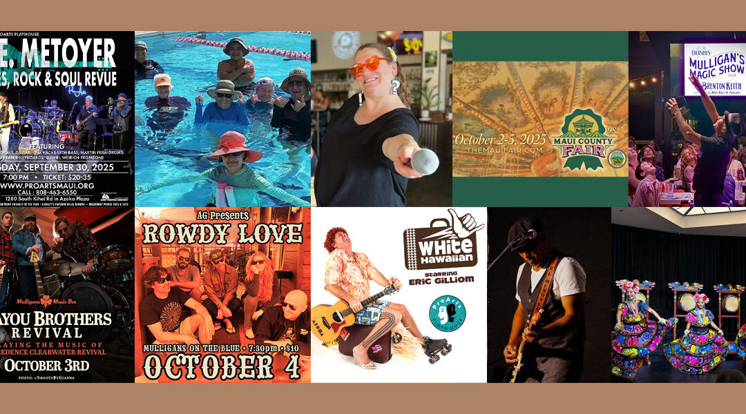 Maui’s Top 10 Things To Do Sept 30, 2025 – Oct 7, 2025