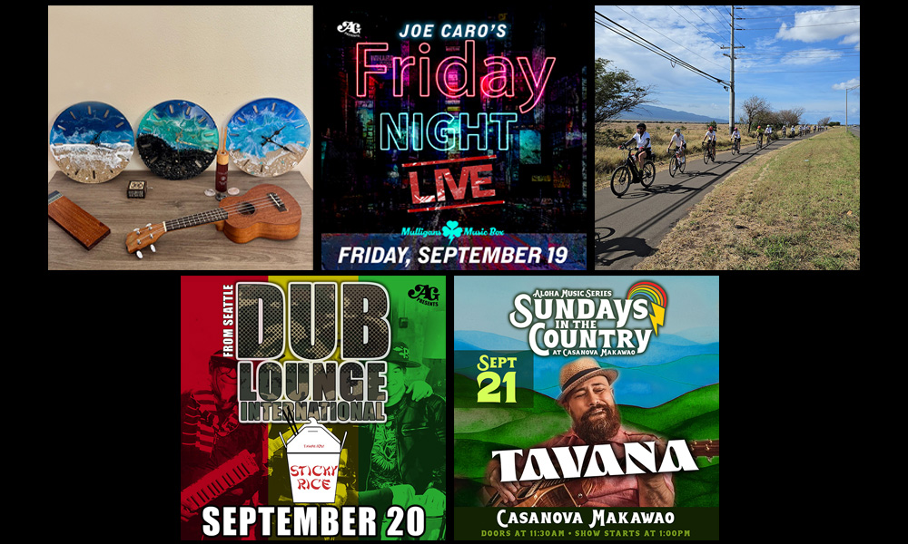 Maui’s Top 5 Things To Do Sept 16, 2025 – Sept 23, 2025