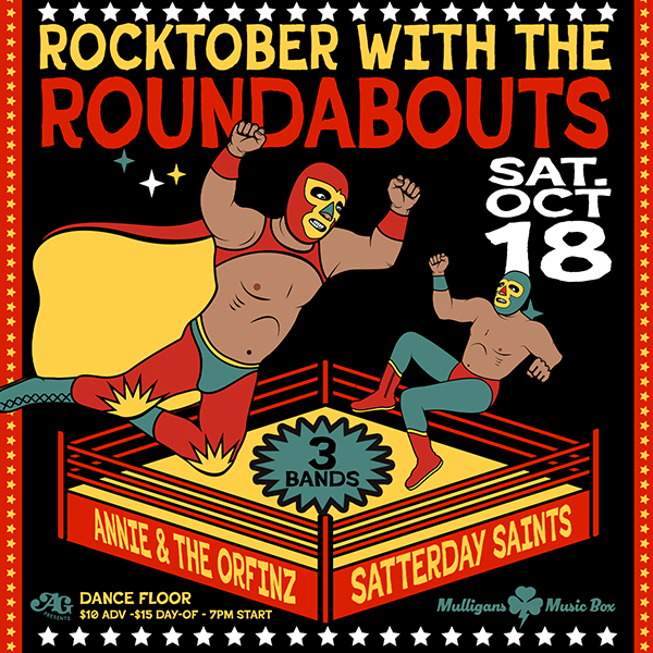 Rocktober with The ROUNDABOUTS & Friends