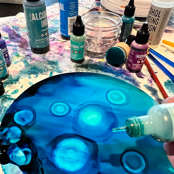 Alcohol Inks Workshop - Friends and Faire