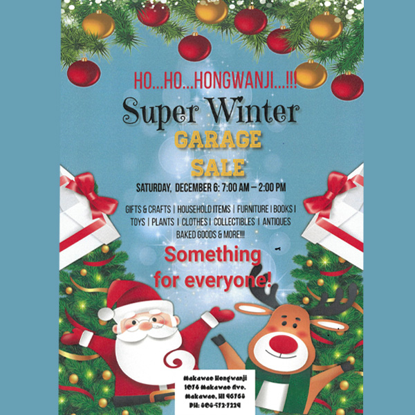 Makawao Hongwanji Mission - Winter Garage Sale
