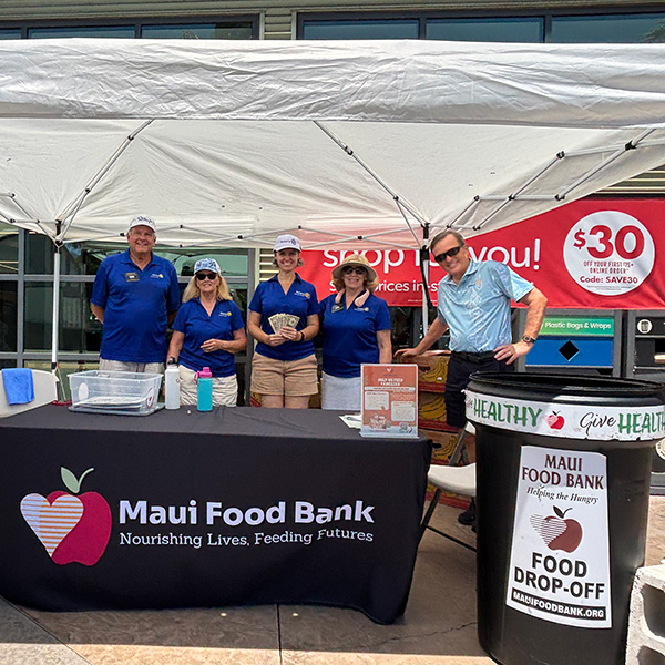 Maui Food Bank Donation Drive