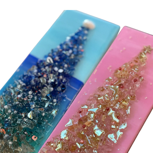 Glass & Resin Christmas Trees Workshop - Friends and Faire
