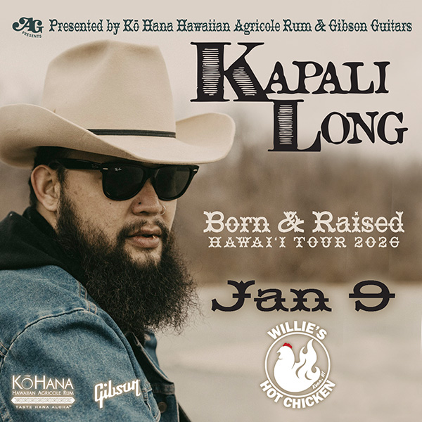 Kapali Long ‘Born & Raised’ HI State Tour