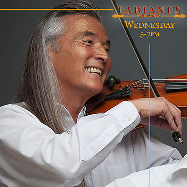 Violinist, Willy Wainwright LIVE at Fabiani's Pizzeria & Bakery