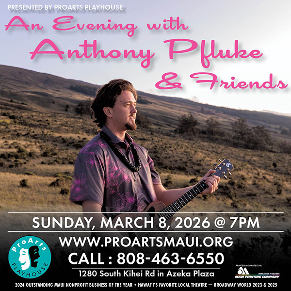An Evening with Anthony Pfluke & Friends at ProArts Playhouse