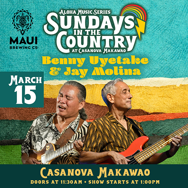 Sundays in the Country featuring Benny Uyetake & Jay Molina
