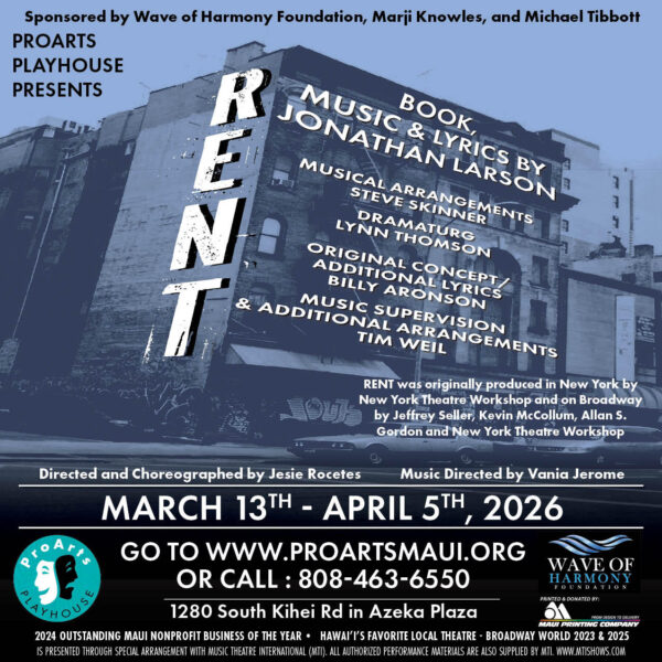 Rent at ProArts Playhouse - March 2026