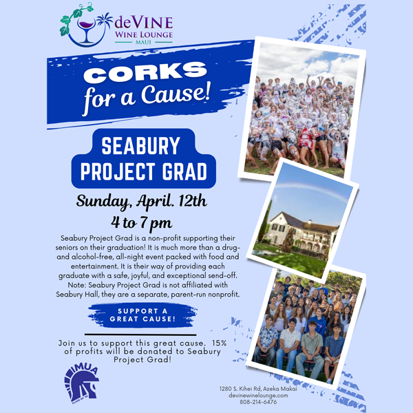 Corks for a Cause - Seabury Project Grad